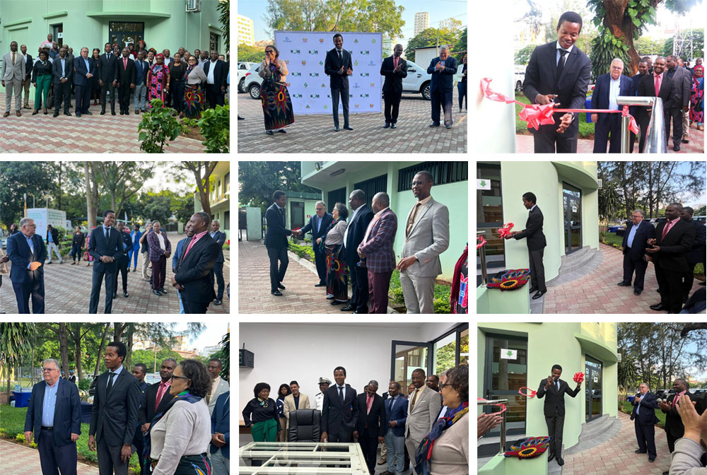Vice Ministro dos Transportes e Comunicações Inaugura o Edifício de Escritório do Projecto MOVE Maputo